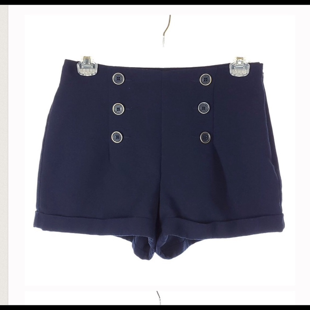 Naval high waist shorts